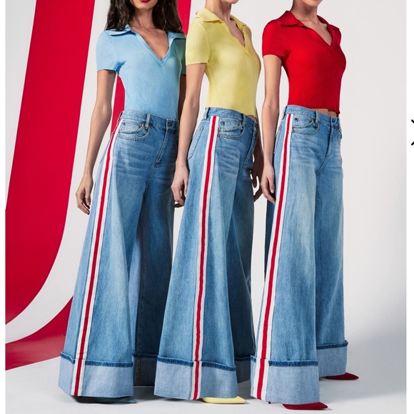 Alice + Olivia Denim - New Alice and Olivia Wallie Cuff jeans